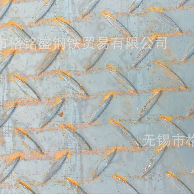 5毫米*1.5米*6米的  花纹钢板 q235b 花纹板 扁豆花纹板 防滑板