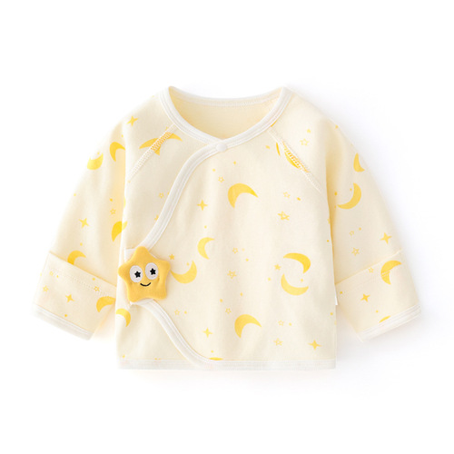 Baby clothes spring and autumn 0-March half-back clothes newborn baby four seasons wholesale newborn tops and monk clothes