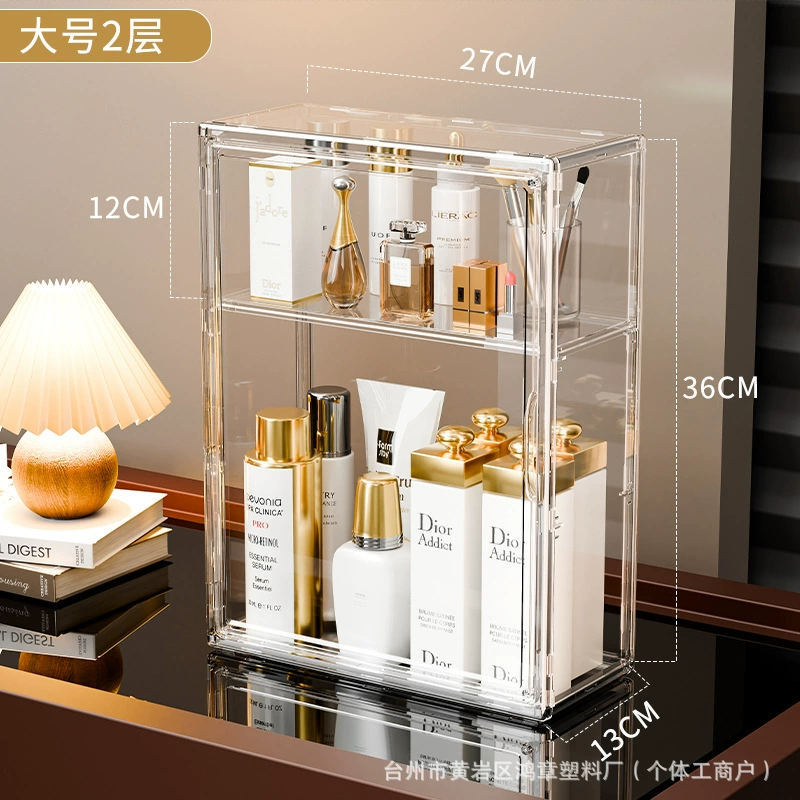 Wall-mounted Storage Box Shelf Rack Acrylic Clear from Yomiego