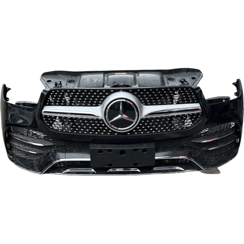 Suitable for Mercedes-Benz GLE W167 bumper front mouth headlight cover leaf board original car disassembly