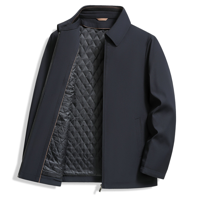 Down Jacket Men's 2025 Autumn and Winter Thickened Middle-Aged and Elderly Dad Winter Clothes Removable Liner down Jacket Dropshipping