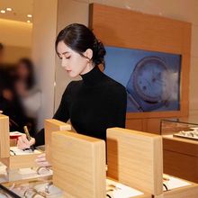 刘诗诗同款衣服黑色高领毛衣女显瘦打底衫内搭针织衫上衣秋冬冰丝