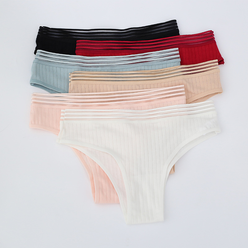 Cotton T-back Underwear 5