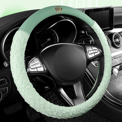 Breathable and Wear-Resistant Pebbled — Steering wheel cover