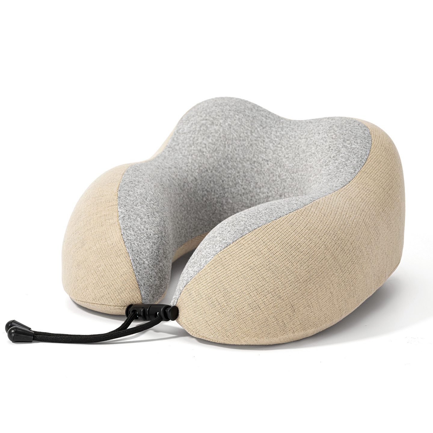 Verano helado sensación fría protección de cuello almohada en forma de U portátil almacenable memoria almohada de cuello de algodón almohada de avión almohada al por mayor existencias