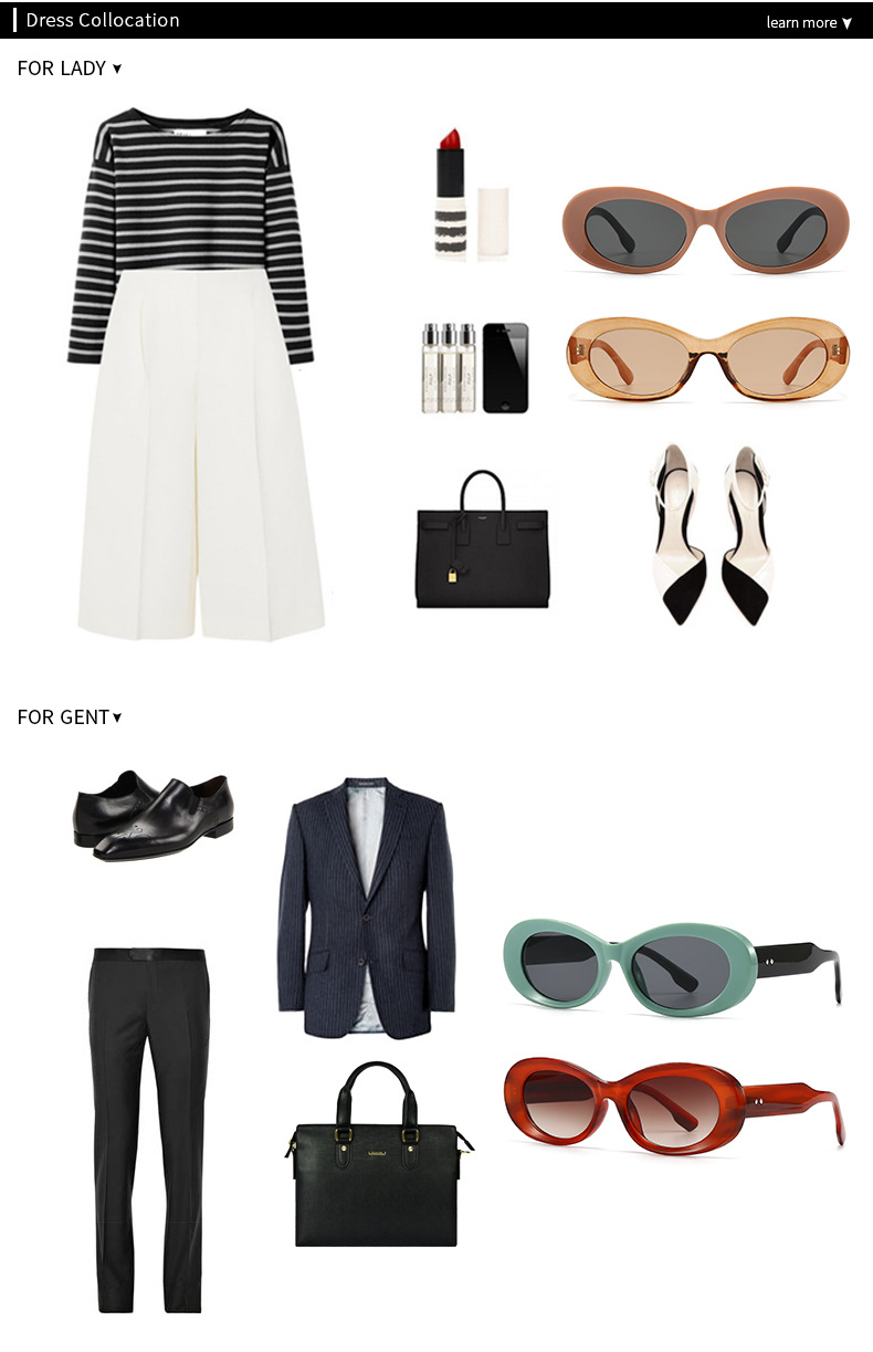 60g Weight Full Frame Glasses Structure Sunglasses Classification PC, UV400 Protection Lens Material Oval Frame Glasses Style Casual, Outdoor Occasion Geometric Pattern Unisex Gender Vintage Style, Classic Style Style Vintage Style Classic Style Geometric PC UV400 Protection Oval Frame Full Frame Women's Sunglasses 10