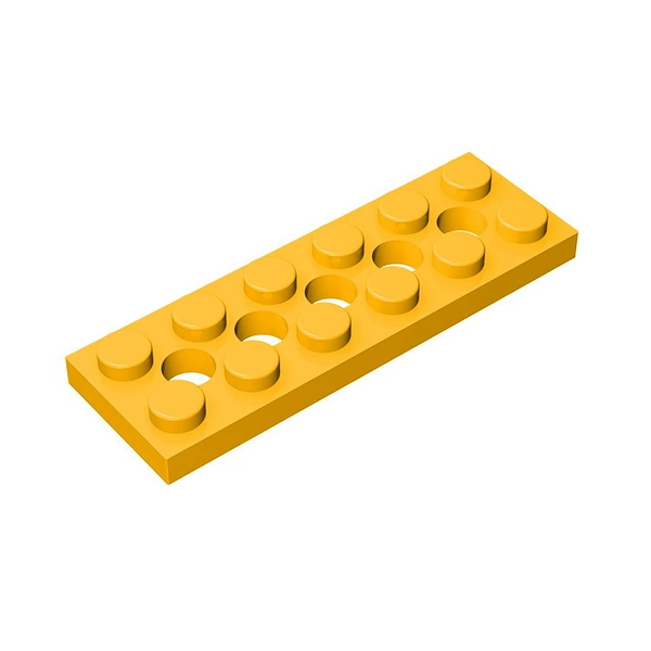 【32001】 2x6 with 5 -hole orange yellow 1
