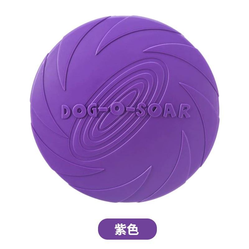 Toy, silicone frisbee for training, pet