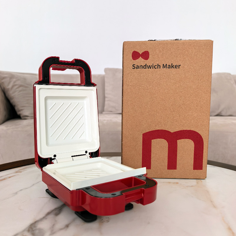 Monda Multifunctional Sandwich Machine Portable Frying and Grilling All-In-One Breakfast Machine Double-Sided Ceramic Bread Machine