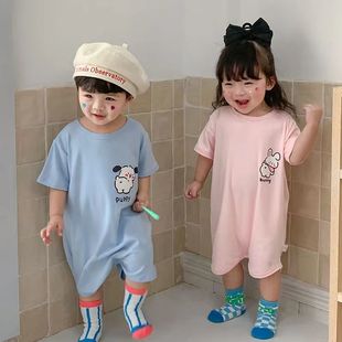 Children's Pajamas for Boys and Girls One-Piece Sleeping Bag 2025 Summer Thin Modal Cotton Baby Sleeping Bag Air-Conditioned Clothing