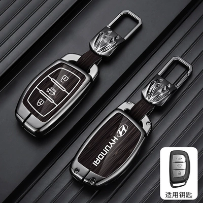 Bag Buckle for Men | Car key bag - standard-type-b-middle-and-tail-box-wood-grain-coffee-metal-buckle