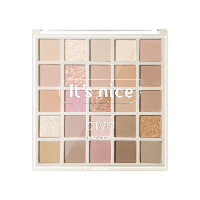 Three dimensional eyeshadow palette, nail sequins, eye shadow, 25 colors, wholesale