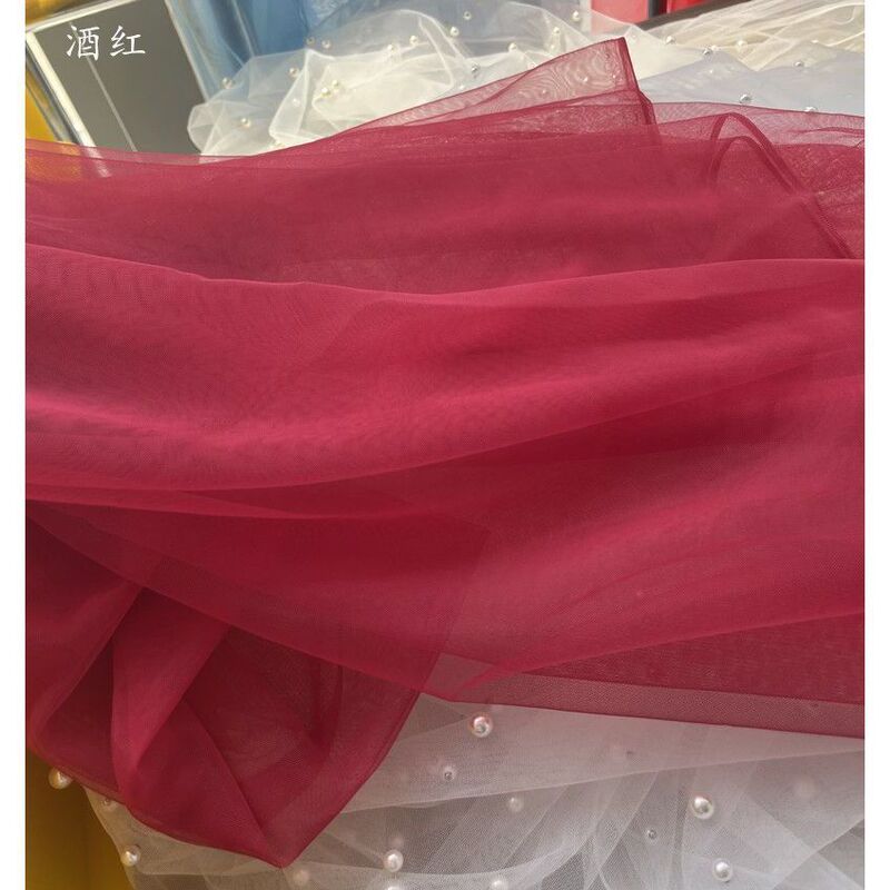 东方美学绿色古风雅静布置纱幔幼儿园环创纱布料汉服柔软装饰网纱|undefined