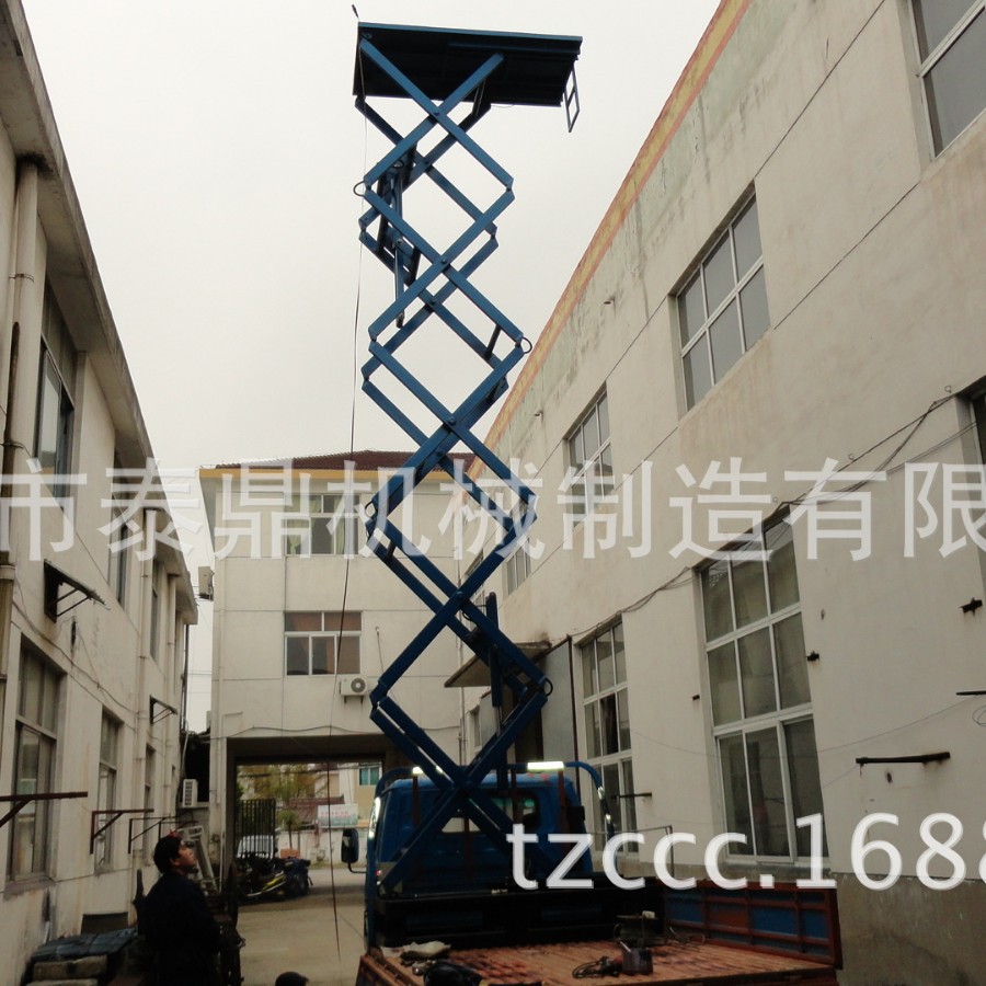 泰鼎直销剪叉式升降平台 固定式升降平台 汽车式升降平台