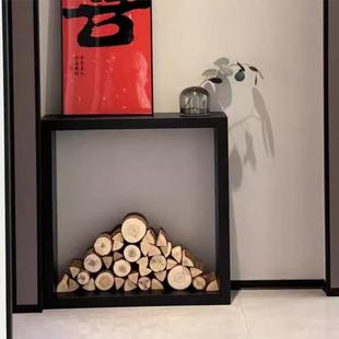 Quiet Style Solid Wood Entrance Table Wall Narrow Table Antique Living Room Corridor Case Rack