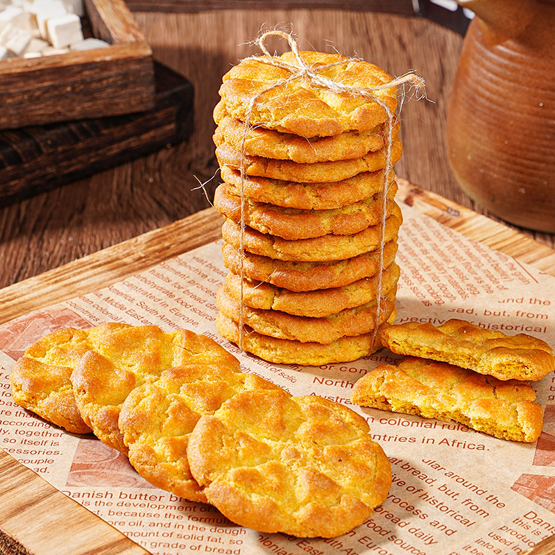 茯苓小米桃酥饼干山药核桃酥老式茶点食品传统早餐糕点心零食小吃|undefined