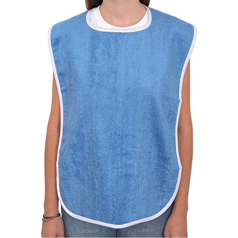 Towel cloth apron scarf Neutral Adult bib for the elderly eating anti-fouling mouth washing saliva towel bib