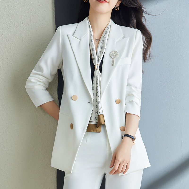 US Guide Manager Clothing New Professional Women's Suit Suit Long Sleeve Fashion Casual Sales Salesman Jewelry Work Clothes