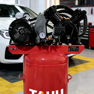 Vertical Air Compressor, High-Power Mobile Hand-Push: Hava kompressorları