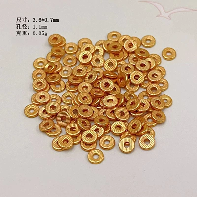 Zərgərlik ara hissələri – Bead Accessories Wholesale - striped-spacer-1g-about-20