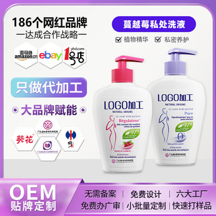 Cranberry Private Care Solution Private Care Solution Gynecological Cleaning Agent Private Care Solution Female Bacteriostatic and Odor Removal