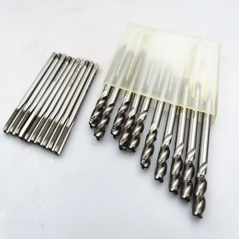 螺套加长直槽丝锥 加长钢丝螺套螺旋丝攻ST2 3 4 5 ST6*100 ST8