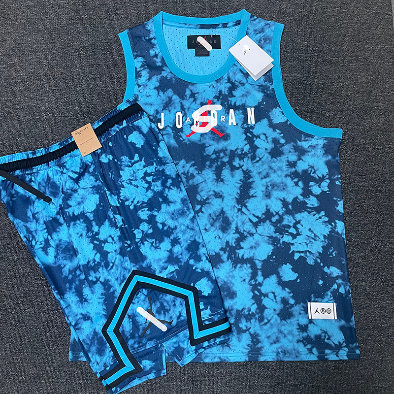 Aj Flying Basketball Vest Sports Fitness Loose Breathable Quick-Drying Running Training Sleeveless Suit Trendy Fitness