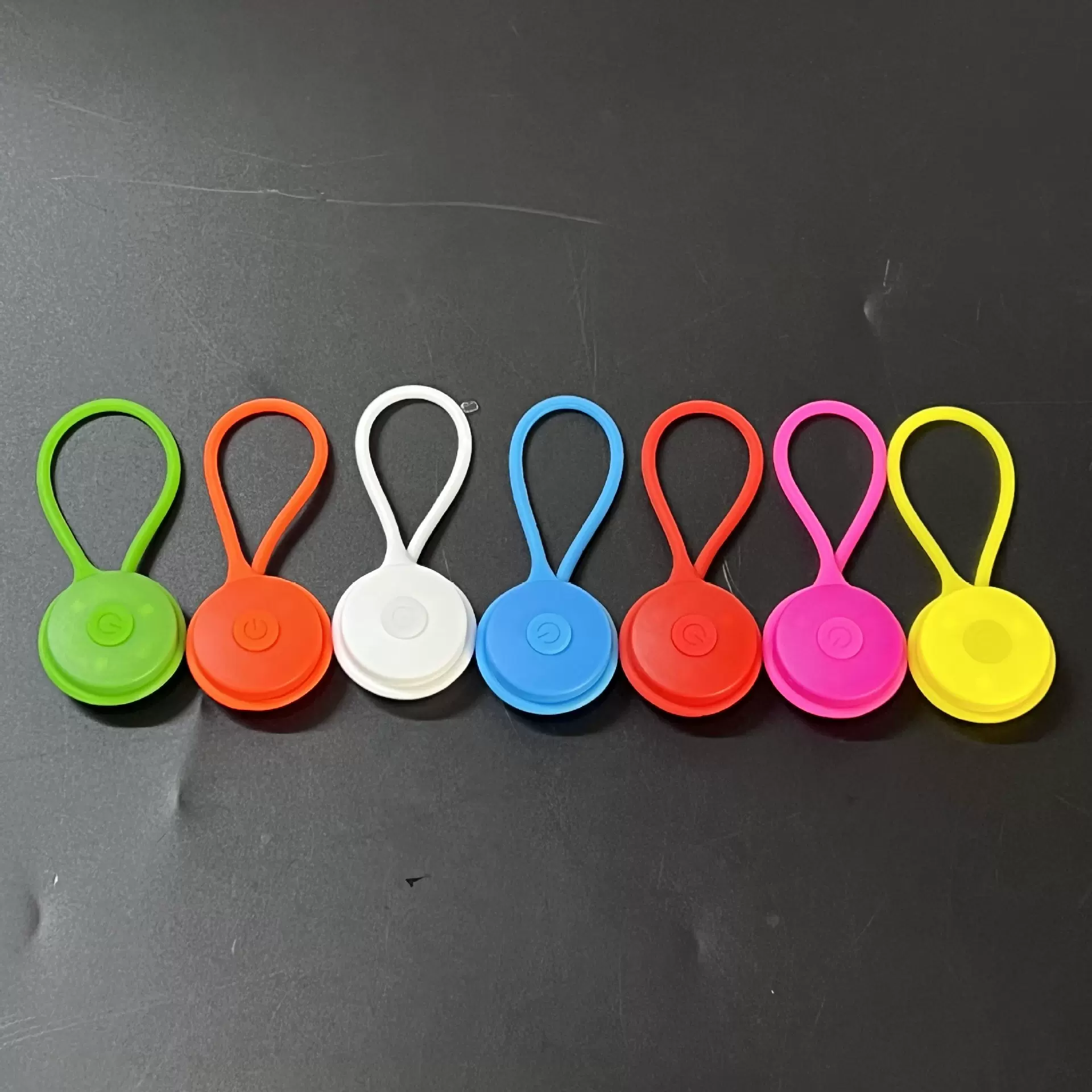 led硅胶背包灯夜间户外安全警示信号灯骑行露营帐篷灯应援便携