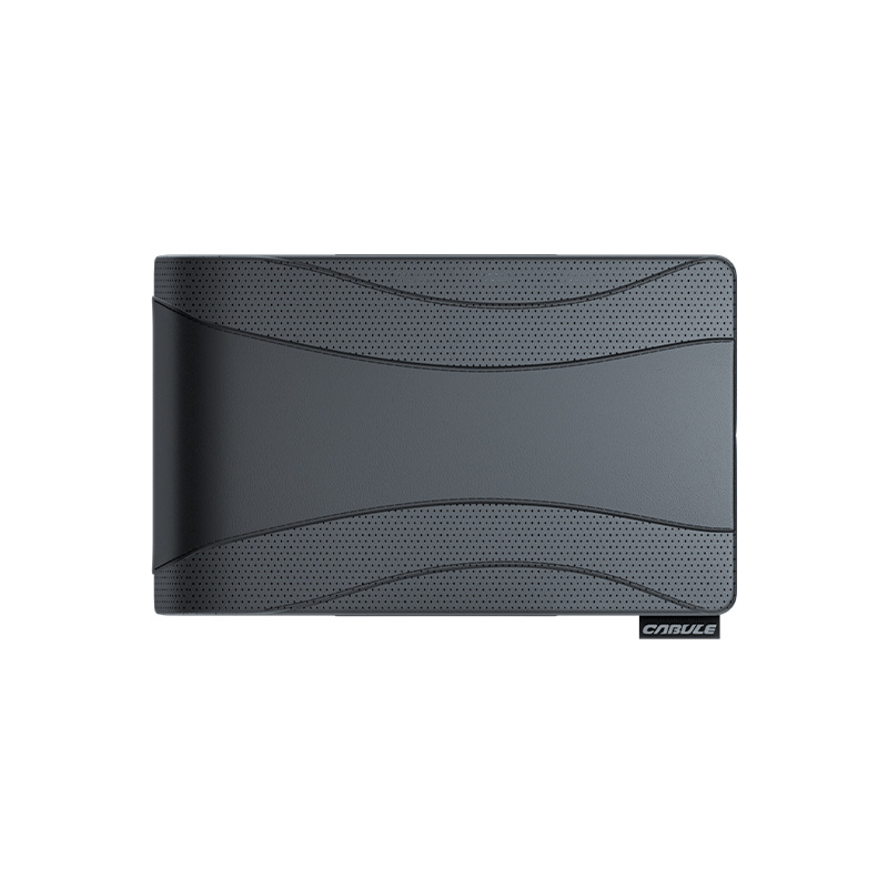 Universal Car Armrest Box Heightening Pad Sponge Car Central Armrest Pad (Armrest box pad) - black