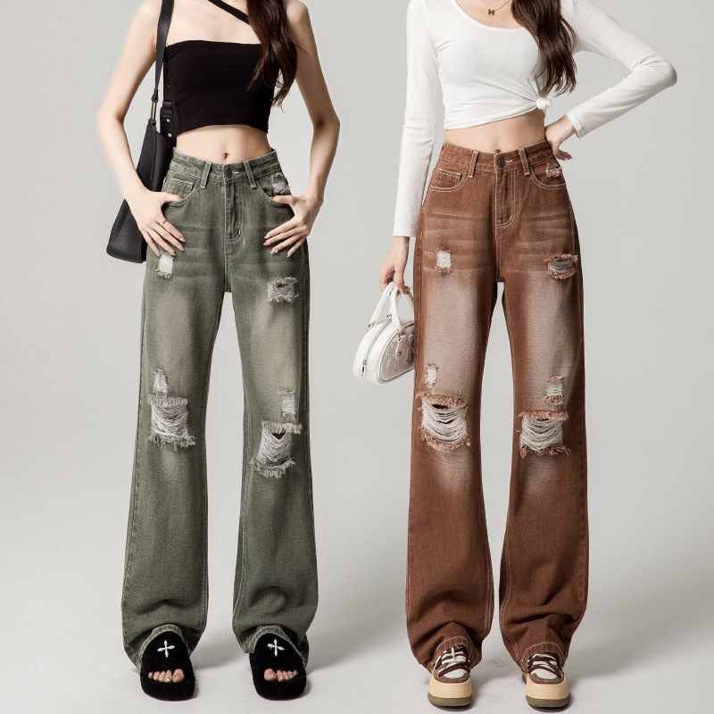 Retro brown jeans