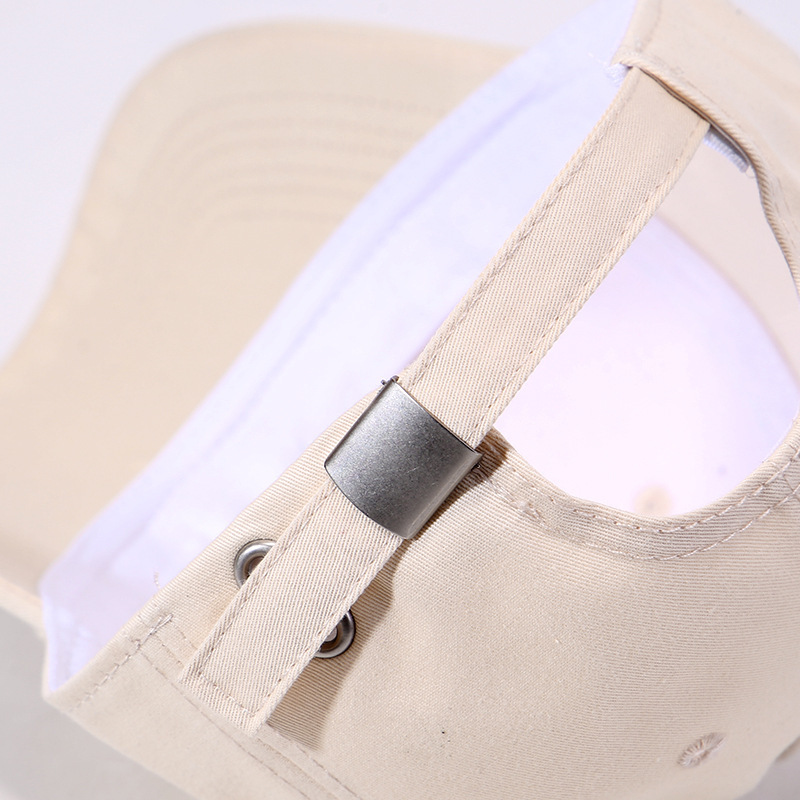 Peak bordado sombrero de béisbol mujer cara pequeña semidurno sombrero de boca de pato sombrero al aire libre sombrero de protección solar hombre