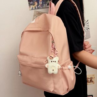 Lightweight and Simple Backpack New Japanese Style Travel Campus Casual Girl School Bag College Student Computer Backpack