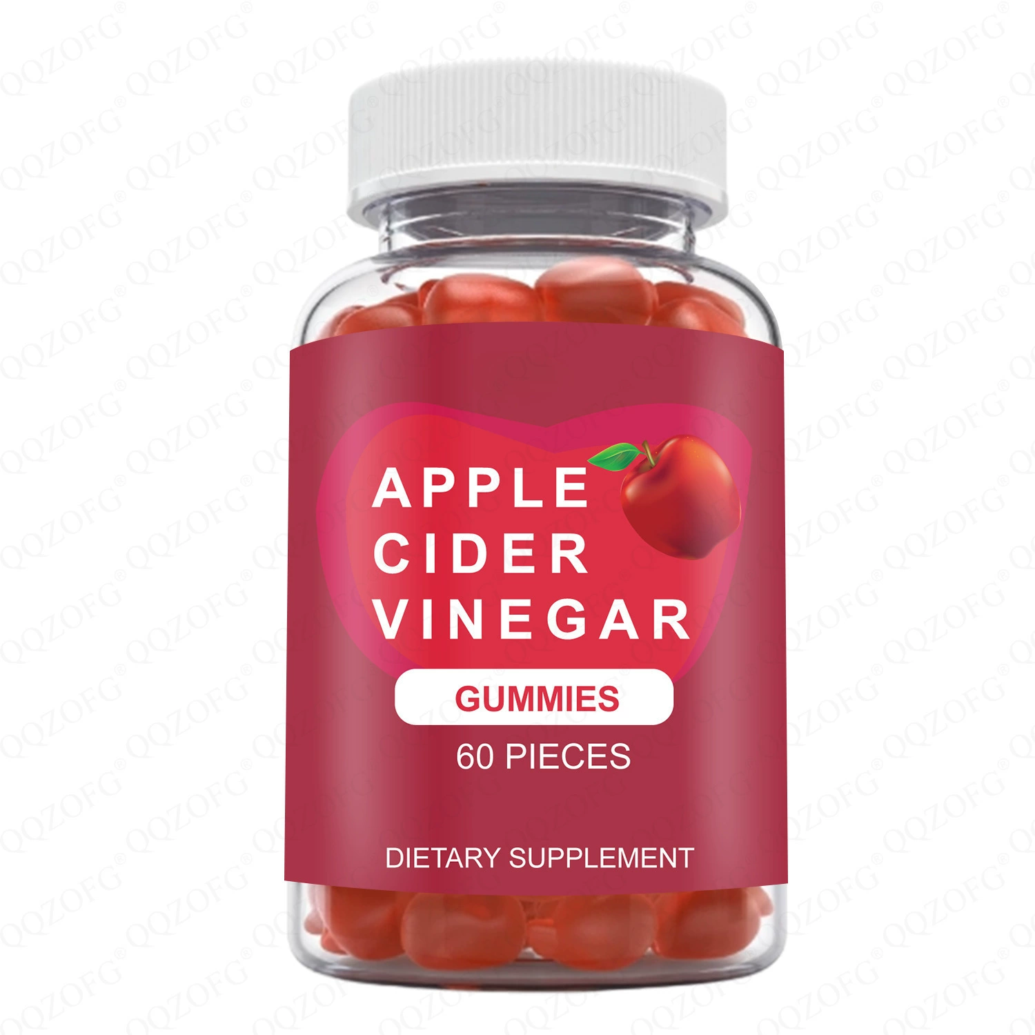 Жевательные конфеты с яблочным уксусом, оптовая торговля через границу, OEM-добавка, витамин