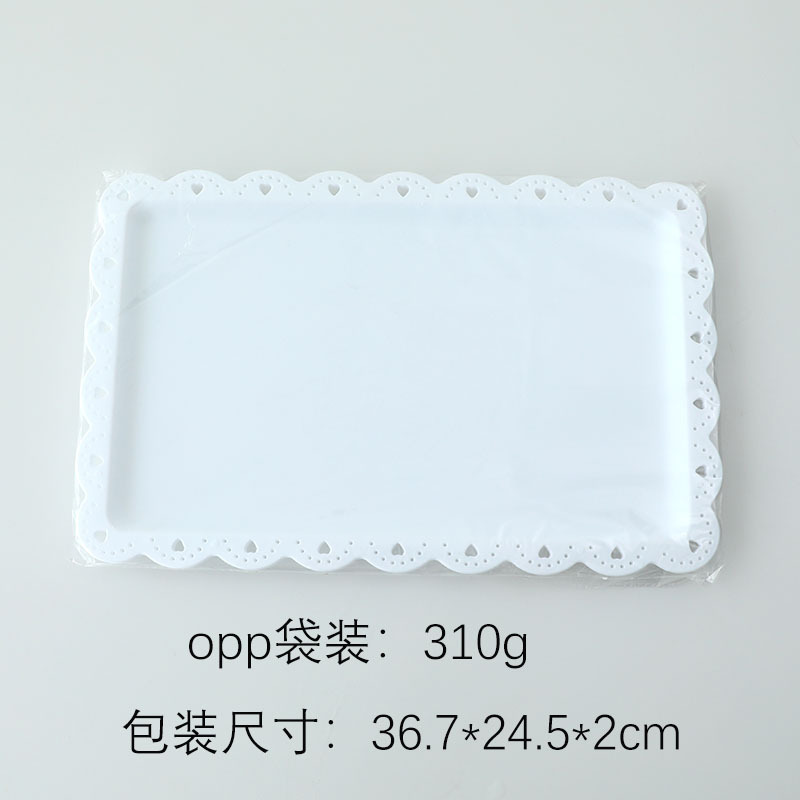 黑色甜品台婚礼蛋糕展示架点心托盘北欧家用客厅三层白色水果盘|undefined
