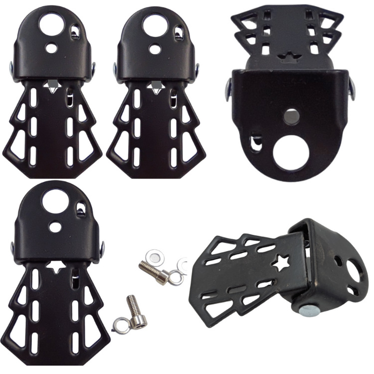 Mountain bike thickened steel folding non-standard pedals children's balance board 99 type riding accessories