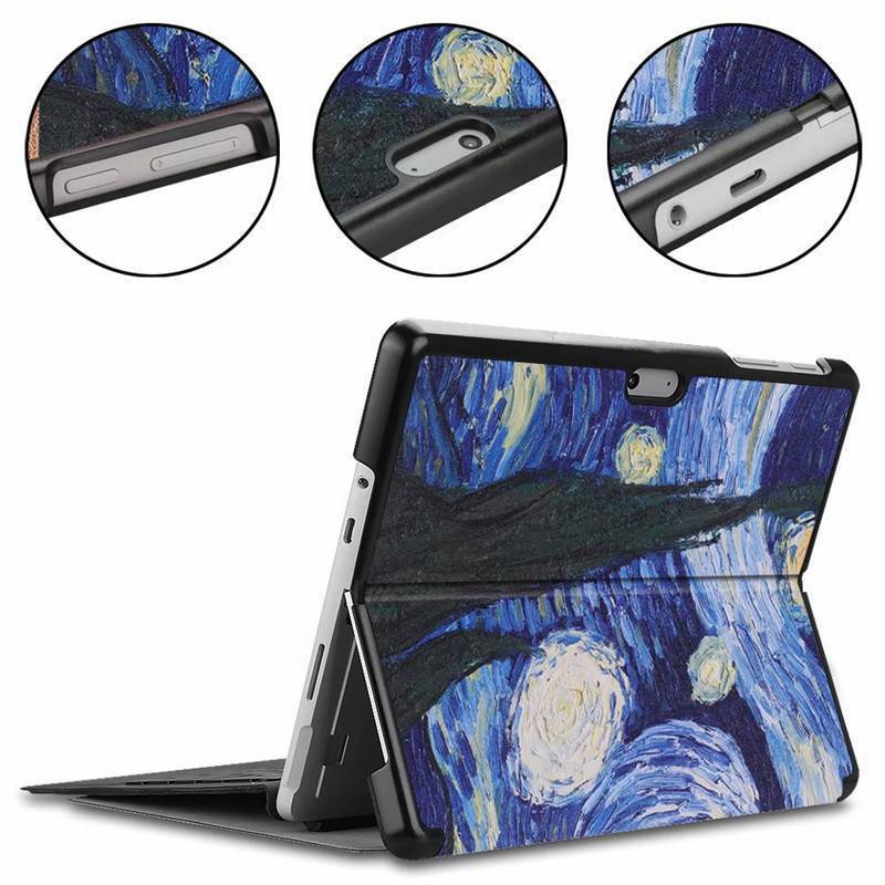 Suitable for Microsoft Surface Go Protective Case 10inch Tablet Go2 Leather Case Dormant Anti-Fall Soft Case with Pen Suitable for Microsoft Surface Go Protective Case 10inch Tablet Go2 Leather Case Dormant Anti-Fall Soft Case with Pen
