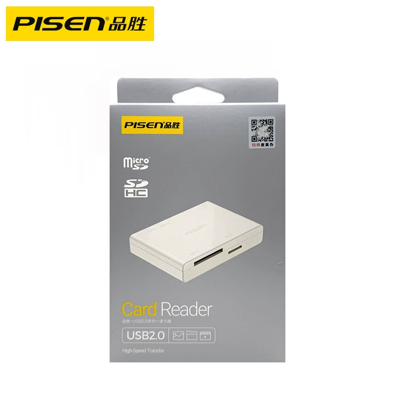 Плотер All-in-One Card Reader SD TF CF MS SLR Digital Camera Memory Driving Recorder Multifunctional