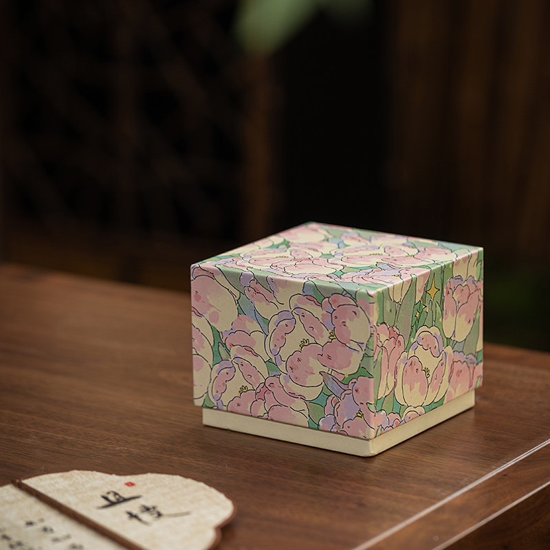 Regalo porcelana porcelana juegos antiguos construidos por paneles de plata tazas de té embalaje caja de regalo caja vacía