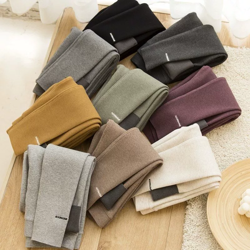 Плюшевые леггинсы женские наружные зимние плюшевые толстые и толстые