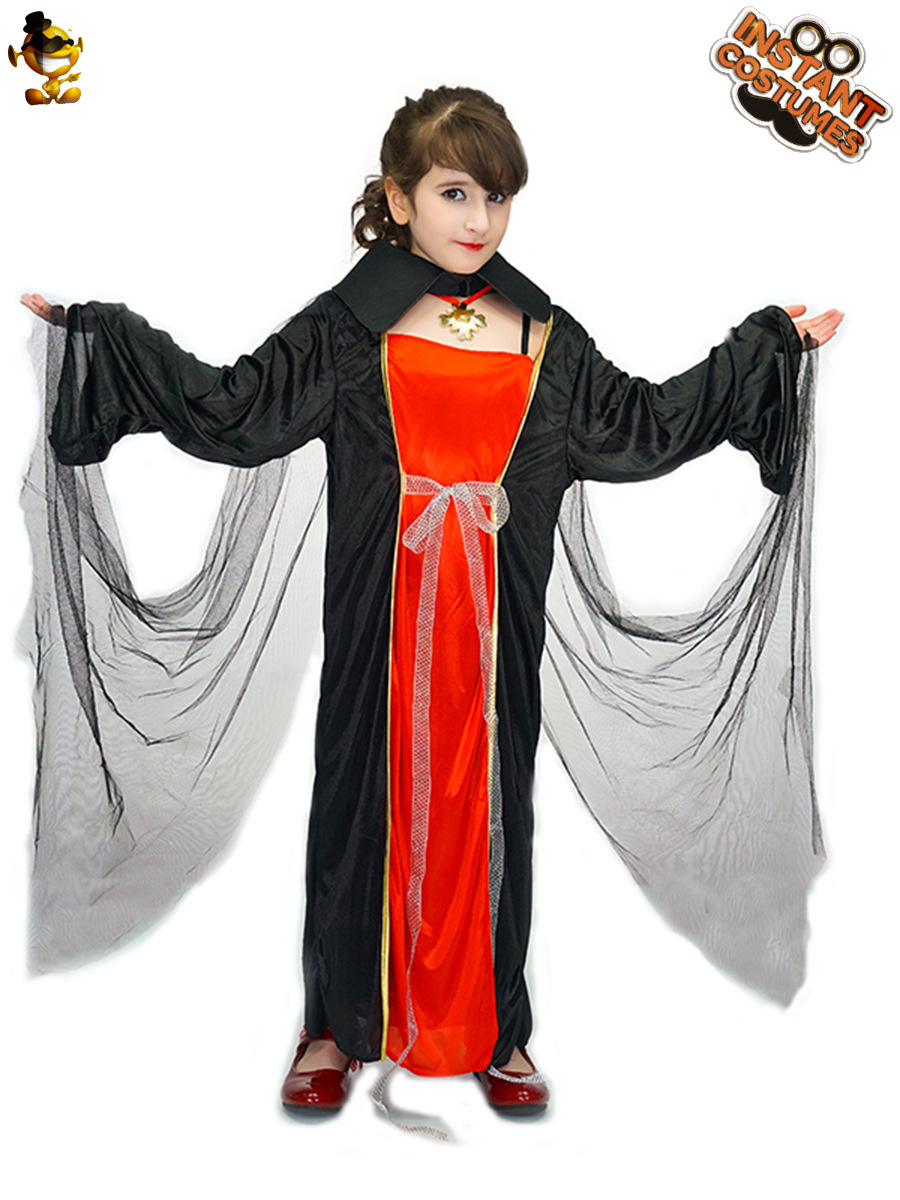 Halloween niña niños Castillo vampiro princesa Cosplay partido traje
