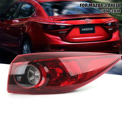 Mazda 3 14-18 modelləri üçün arxa stop, əyləc, arxa və dönmə işığı
