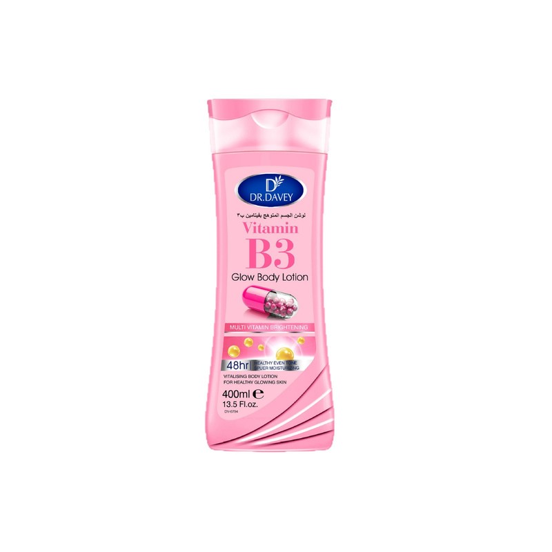 仅供出口DR.DAVEY VITAMIN B3 body lotion润体乳跨境批发400ml|undefined