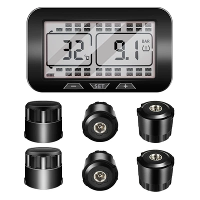 Tire pressure monitoring system – Xiaofei will solar 10-wheel
