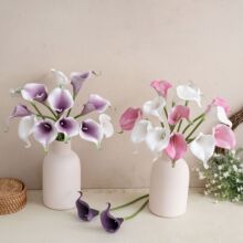 假花云容EVA迷你马蹄莲INS风仿真花厂家家居装饰婚庆批发手捧花