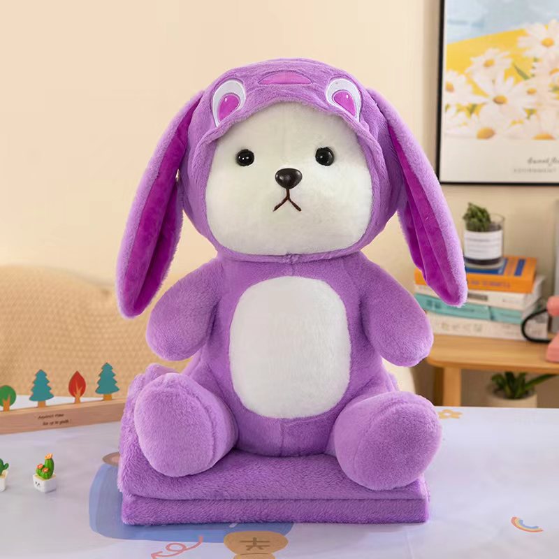 Oficina de dibujos animados almohada edredón de doble propósito almohada cojín del coche multi-funcional manta siesta Comercio exterior al por mayor