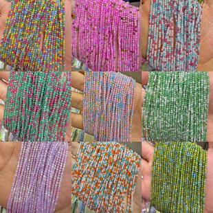 2mm �����ʯ�A�� ��ɫ���Wɢ�� ˮ�����Ʒ�L� DIY�Ʒ������l