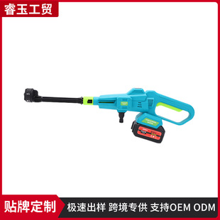 High-power wireless car washing machine household portable high-pressure water gun car washing machine household lithium battery cleaning artifact wholesale