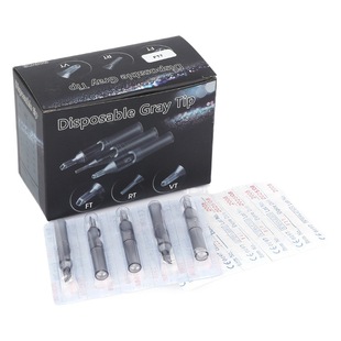 Ya good tattoo equipment disposable tattoo needle mouth gray transparent tattoo needle mouth can be equipped with tattoo machine cross-border