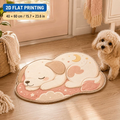 Cashmere Floor Mat, Adorable Animal | Avtomobil döşəmə paspasları - 721gygka-11-4060cmnew-diatom-mud