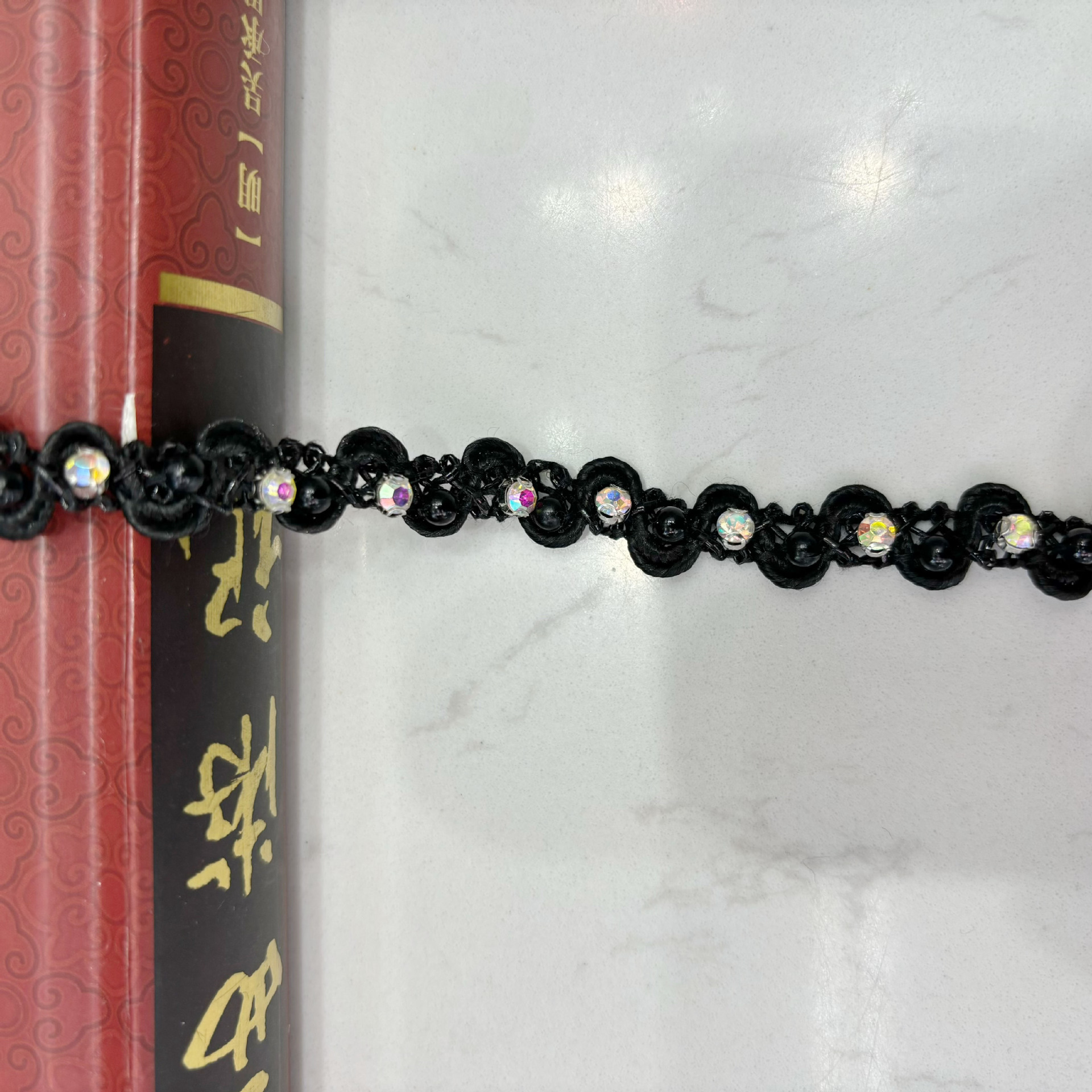 블랙 드래곤과 피닉스 사이드 비즈 다이아몬드